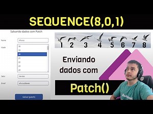A função SEQUENCE: Como criar uma sequência no Power Apps? + Enviando dados com PATCH!
