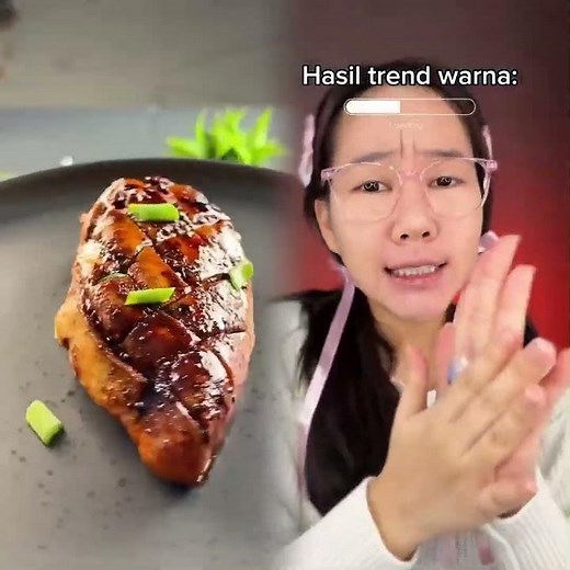 HASIL TREND CAMPUR WARNA BIRU MUDA🩵 #fyp#trend#viral