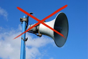 Use of loudspeaker or public address system prohibited from 10 pm to 6 am