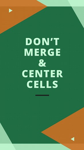 Grant Huang on Instagram: "Alternate to merging and centering cells in Excel 📁 Save this post so you can use it later! #excel #exceltips #exceltricks #msexcel #microsoftoffice #accounting #learnexcel"