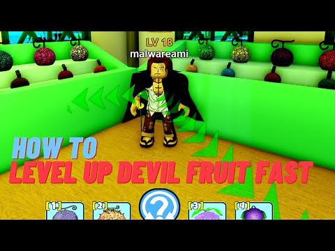 How To Level Up Devil Fruit Fast In Piece X Tycoon (Roblox)