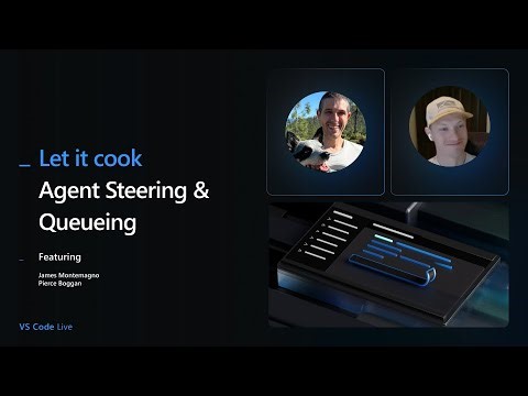 Let it cook: Agent Steering, Queueing, Hooks, CLI Integration, & more!