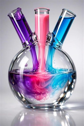 Mixing the random colors in sphere #asmr#color #satisfying #asmr #digging #blue #purple #blue #pink