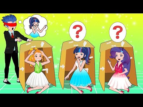 Princess Dress Up Contest! Hide and Seek Story - Hilarious Cartoon Animation #100