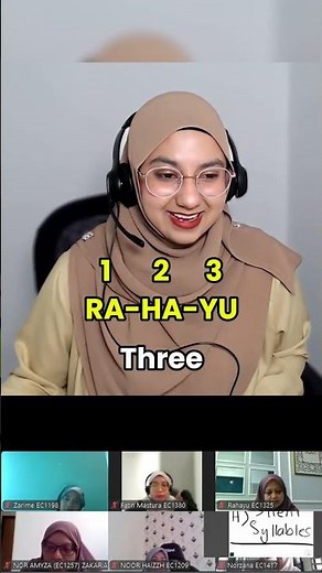 Do you know what a syllable is?