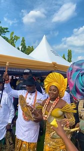 High Chief Benjamin & Derepade Ekeremor’s wedding ceremony was a celebration filled with love, joy, and cultural heritage. #IjawPeople #TraditionalArrival #CelebratingCulture #LoveAndTradition #WeddingFestivities #GbaramatuVoiceTV #IjawMarriage | GbaramatuVoice TV