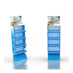 [Hot Item] Elegant Customizable Retail Display Tray Stand for Showcase