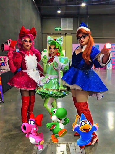 Increíbles Momentos en Monterrey con BIRD META, Yoshi y Kamek