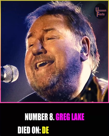 Remembering Greg Lake, co-founder of King Crimson and Emerson, Lake & Palmer, who died at 69. #reels #reels2025 #greglake #kingcrimson #musician #cancer | Unseen Facts Compilations