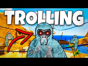 Trolling as GHOST In Gorilla Tag (Made People LEAVE)