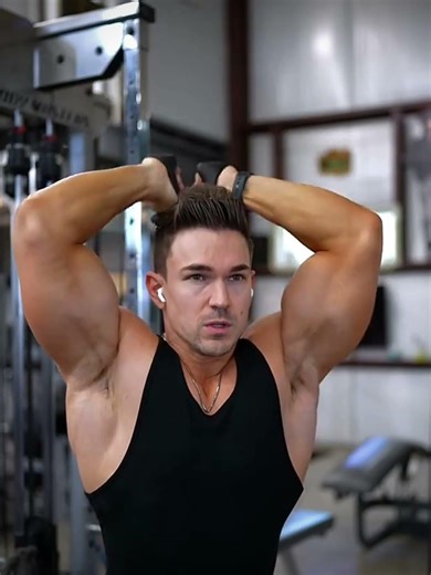 ROPE OVERHEAD EXTENSION WORKOUT🥵