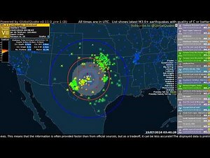 M4.9 Earthquake Hits Texas - July 22nd, 2024