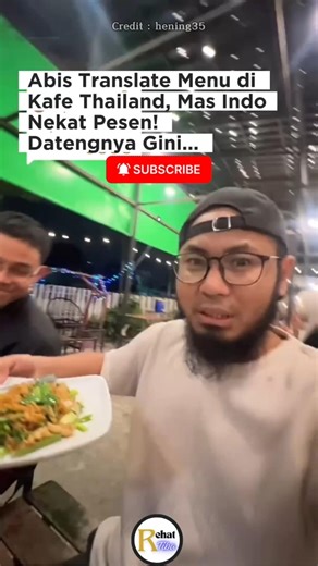 Abis Translate Menu di Kafe Thailand, Mas Indo Nekat Pesen! Datengnya Gini... #shorts #viral #fyp