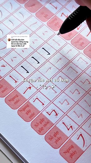 Lộ trình tập viết chữ Hán cho người mới bắt đầu