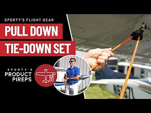 Flight Gear Pull Down Tie-Down Set: Secure Your Aircraft With Ease!