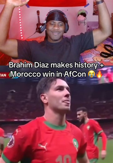 Brahim Diaz makes history and Morocco win in AFCON 😭🔥 #morocco #testdummysaint #afcon #soccerskills #afcon2025