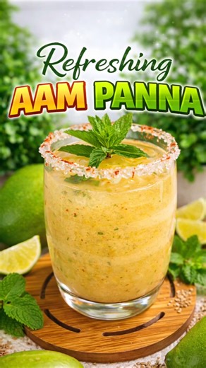 Aam Panna Recipe | Instant Summer Cooler 🥭 #shorts #recipe #summerdrink #aampanna