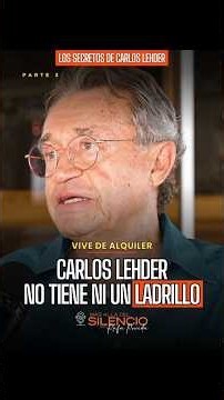 Despite all the millions of dollars he once had, Carlos Lehder doesn't own a single brick. He liv...