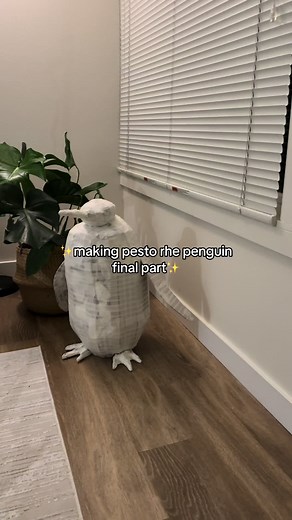 DIY Cardboard Crafts: Making Pesto the Penguin (Final Part)