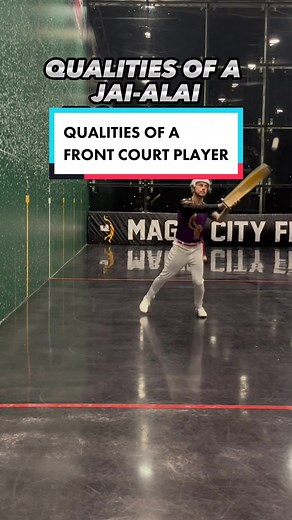 Do you have what it takes to be in the front of a Jai-Alai court? #jaialai #bestofsport #nichesport #frontcounter #sportsoftiktok