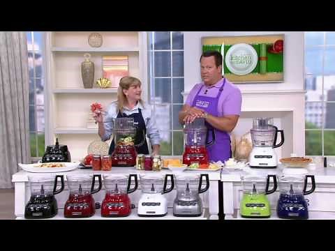 KitchenAid 13-cup Exact Slice Food Processor with Dicing Kit on QVC