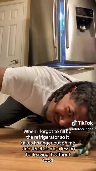 Bro is taking backshots from the fridge. #cringe #funny #meme #fyp #reels #cringetok