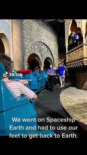 Spaceship Earth Ride Experience at Epcot