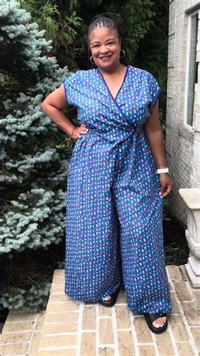 Jumpsuit With Only TWO Pattern Pieces! 🍹✂️