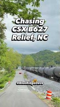 Chasing CSX B627 #csx #railroad #train #railfan #viral