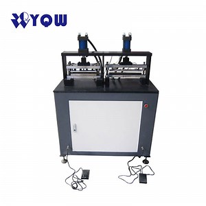 [Hot Item] A4 Size Semi-Automatic PVC Plastic Sheet Punching Machine Dual Card Hydraulic Punching Machine