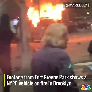 5.5K views · 41 reactions | Protesters swarmed the CNN Center in Atlanta, looted buildings in Minneapolis, and in Brooklyn set fire to an NYPD vehicle. It's the fourth straight day of destructive protests that have spread throughout the country over the death of #GeorgeFloyd. on.nbc7.com/haP5AtA | NBC 7 San Diego | Facebook