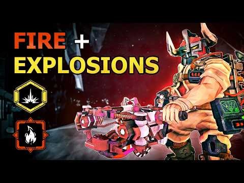 Explosive Chemical Rounds × Inferno Build on High Hazard | Deep Rock Galactic
