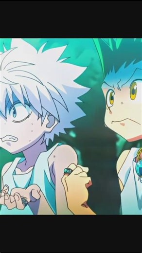 「Hunter x Hunter AMV」Gon & Killua | Power • Pain • Friendship #shorts #anime
