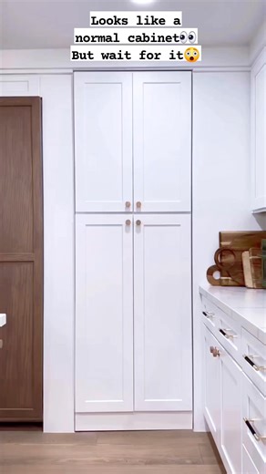 ✨ Surprise Behind the Door! 😲 Hidden Storage You’ll Wish You Had! What looks like a simple cabinet door actually hides a secret pantry shelf — perfect for spices, jars, and kitchen must-haves! 🍶🧂 Would YOU add a hidden storage door like this in your home? 👀💡 #HiddenStorage #HomeDesignIdeas #SecretDoor #SmartHomeHacks #KitchenGoals #InteriorDesignTrends #SpaceSavingIdeas #HomeImprovement #StorageHacks #PantryGoals | Aluminium Glass Design