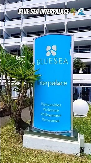 🌴🌊 Blue Sea Interpalace–Zielona Teneryfa | Puerto de la Cruz #shorts #hotel #bluesea #teneryfa