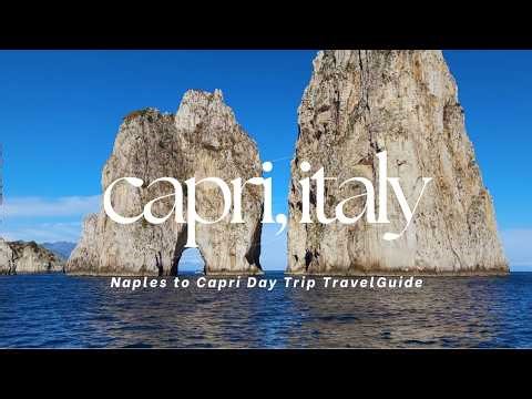 Capri Boat Tour 2025: Green Grotto, Faraglioni | Italy travel guide 4k 🇮🇹