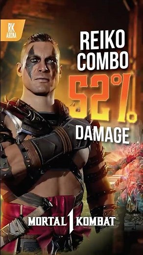 MK1 Reiko 52% EASY Damage Combo You MUST Try! 💥