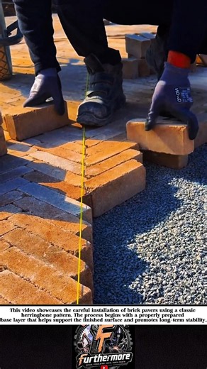 Precision Brick Paving: Creating a Durable Herringbone Surface