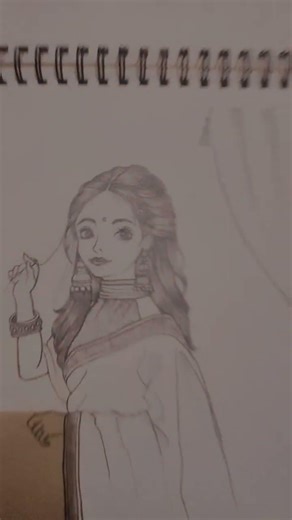 #Easy drawing, sketches that look like pencil drawing ❣️