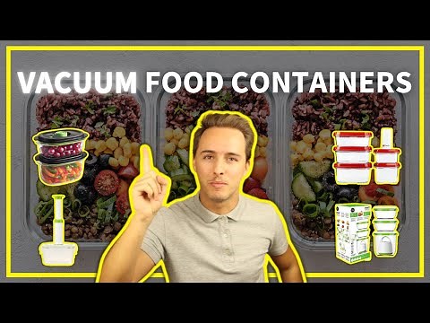 The Best Vacuum Seal Food Containers 🍽 That ACTUALLY work