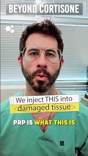 PRP Injections Explained in 30 Seconds