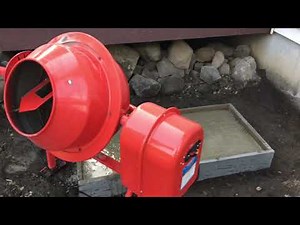 Harbor Freight Cement Mixer