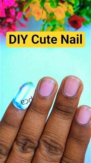 DIY Homemade Nails/ How to Make Fake Nails at Home/Best Fake Nails Ever #ᴠɪʀᴀʟʀᴇᴇʟs #trendingshorts