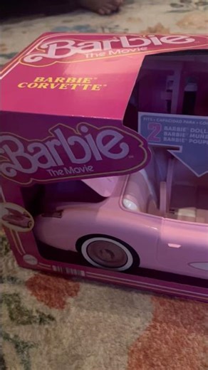 Unboxing Barbie Corvette 💖 #barbie #barbiedoll #corvette #barbiegirl