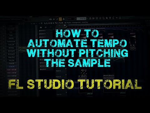 [FL Studio] How to AUTOMATE tempo without pitching samples