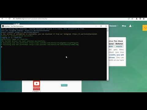 FREE LIKE4LIKE YOUTUBE BOT - INFINITE CREDITS | WORKING 2023