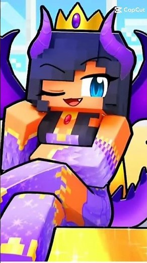 aphmau is a dragon queen #edit #aphmau #minecraft