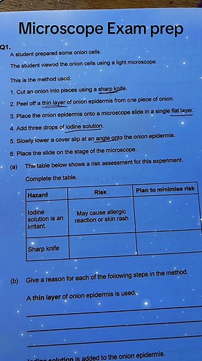 Microscope Required Practical: AQA and OCR Guidelines