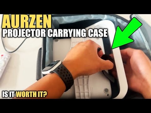 I Tried the Aurzen Projector Carrying Case Review