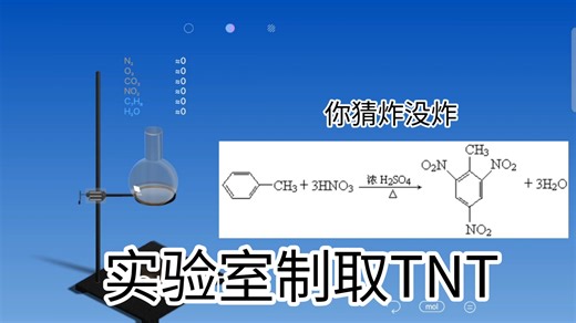 ⚡️实验室制取TNT⚡️